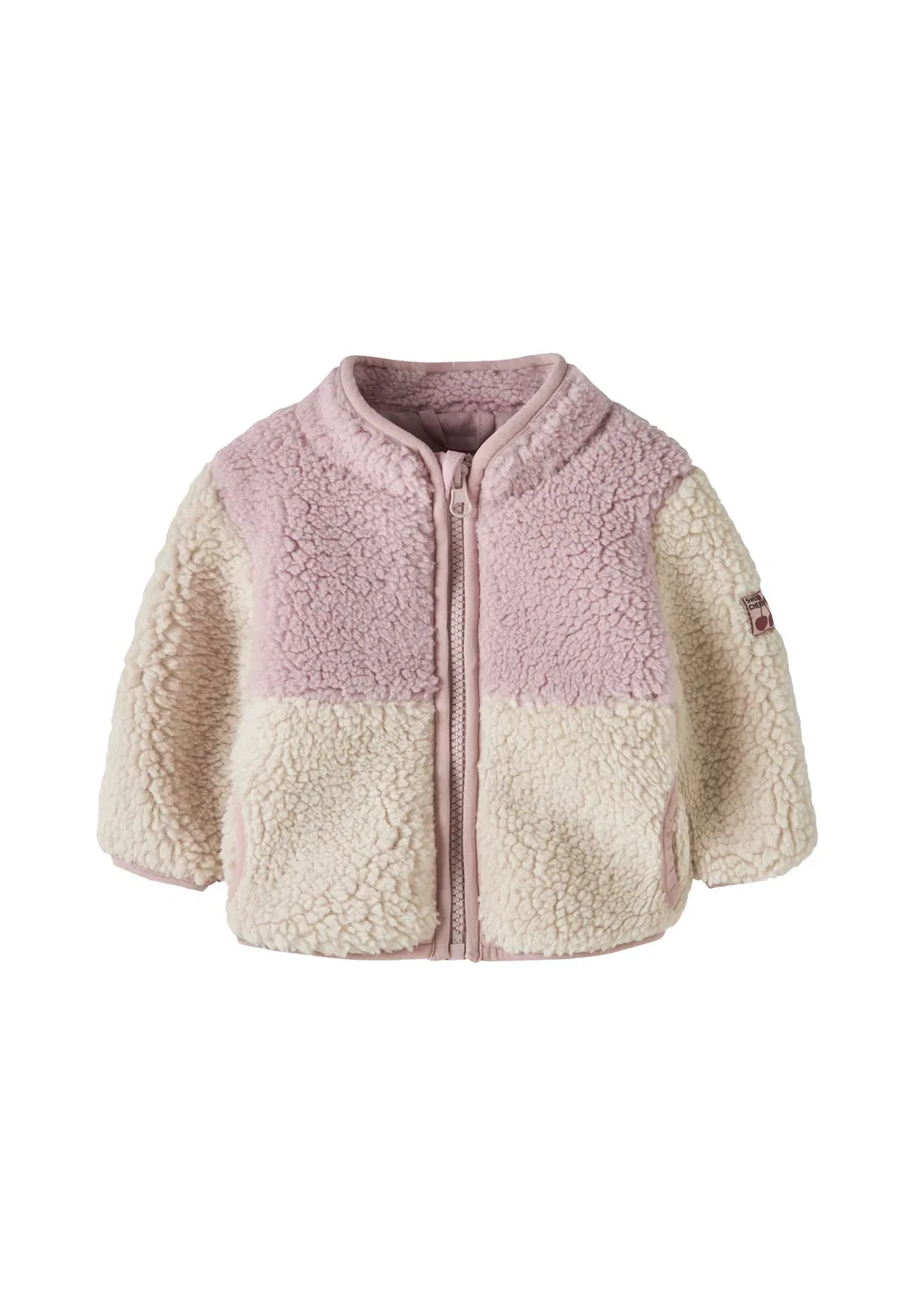 Куртка-Комбинезон Nbfmacey из плюшевого меха - флисовая куртка Name It, Violet Ice