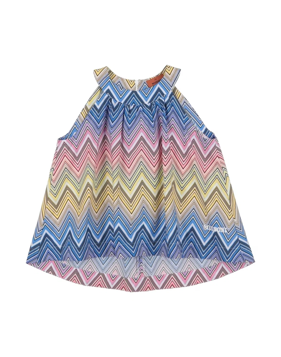 Топ с принтом Missoni, синий