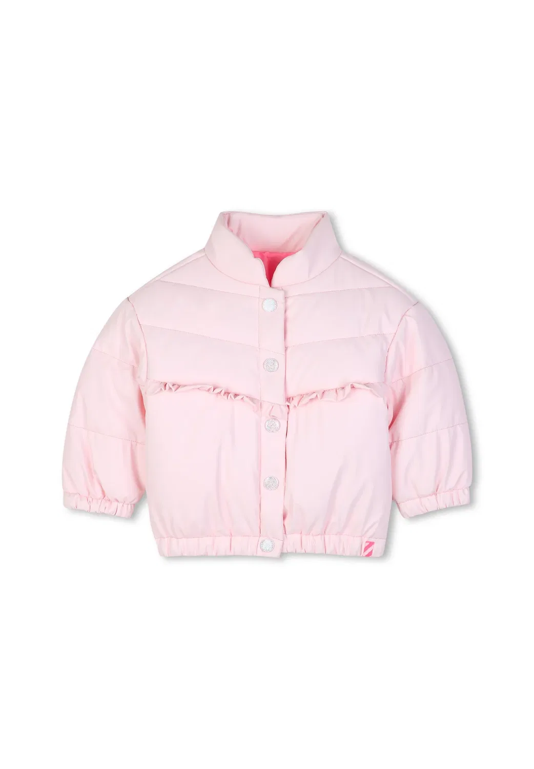 Пуховая куртка для девочки - зимняя куртка Billieblush, Pink — фото 2