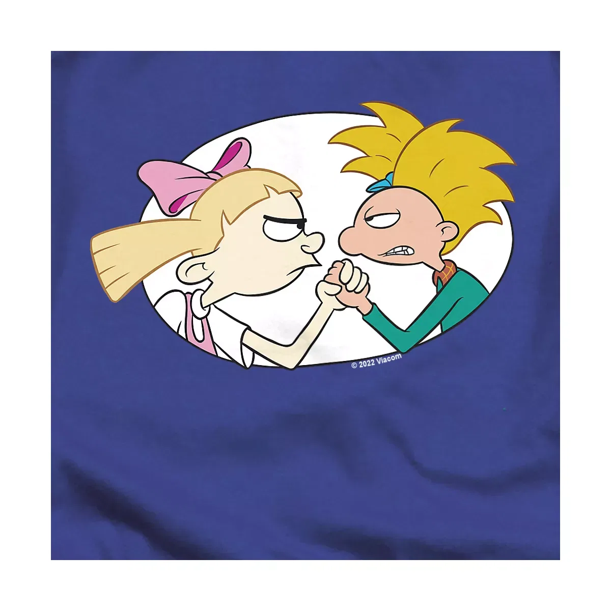 Детское боди с коротким рукавом Hey Arnold! Helga, Love Is Tough, Royal — фото 2
