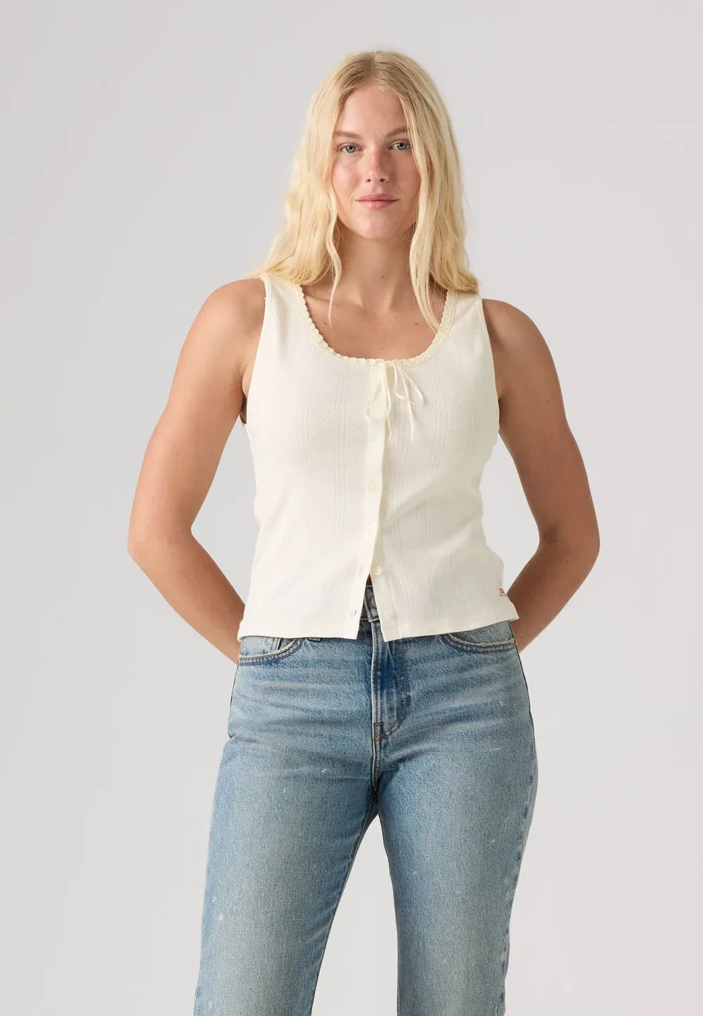 Сухие товары - верх Levi'S, Egret — фото 2