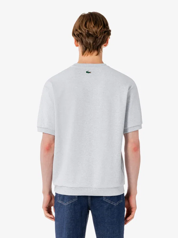 Футболка с длинным рукавом Big Croc LACOSTE, Gray — фото 3