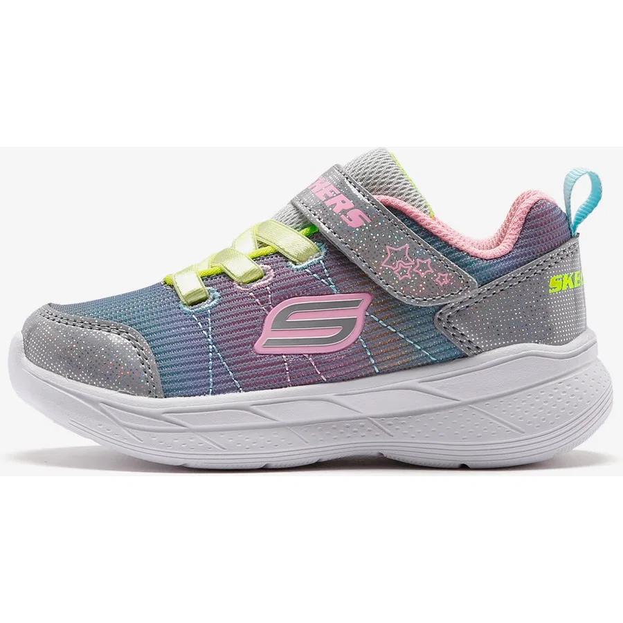 Кроссовки детские с принтом Snap Sprints 2.0 Stars Away Skechers, Серый