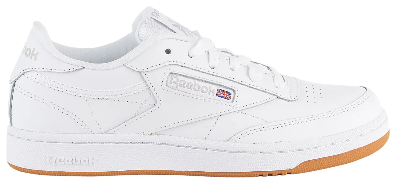 Кроссовки для мальчиков Club C Reebok, цвет White/Gum