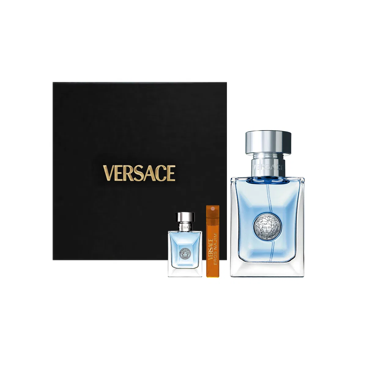 Мужской парфюмерный набор VERSACE Van Sicethel, 100 мл + 5 мл + 1 мл, Versace — фото 2