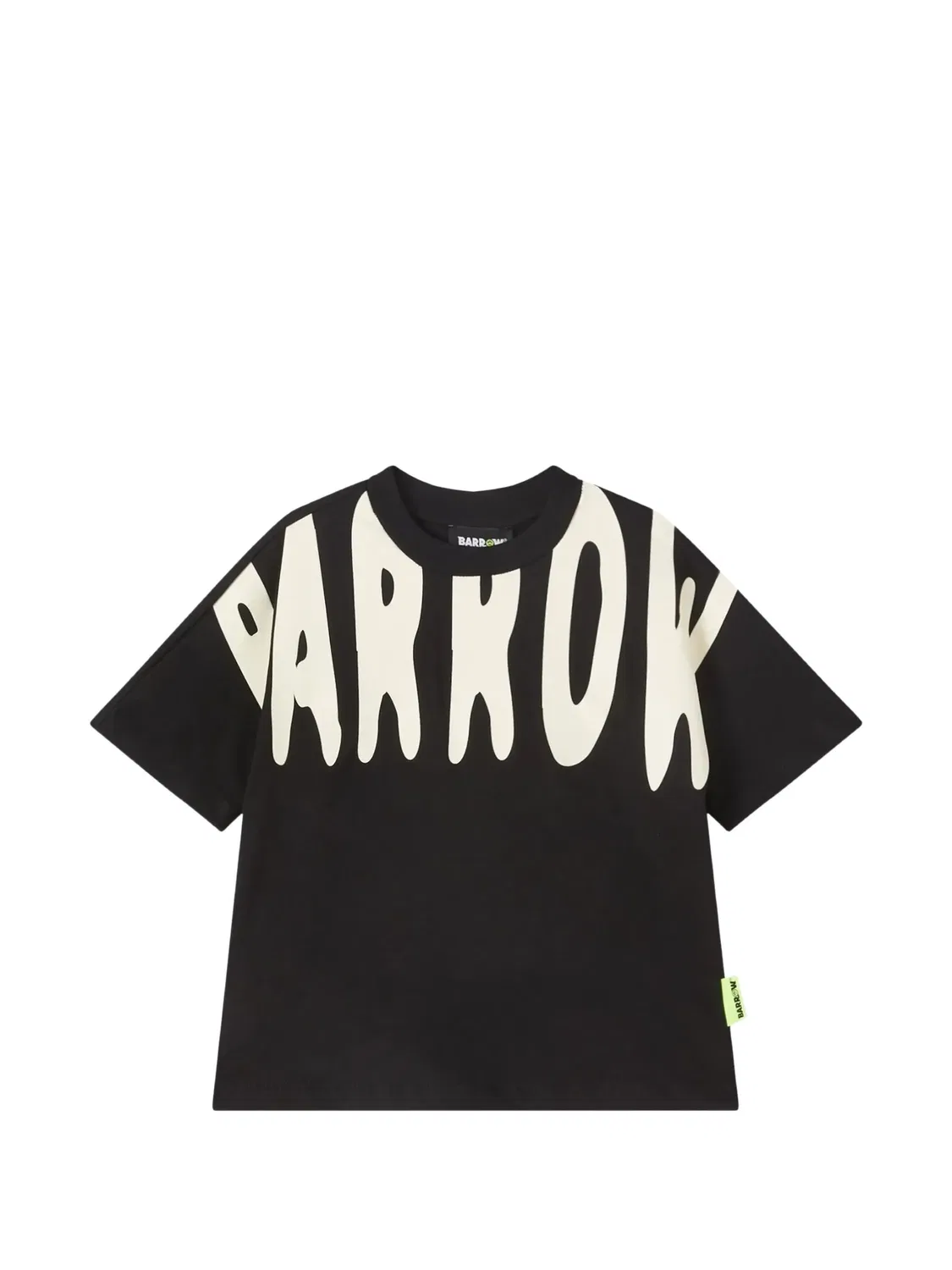 Футболка с коротким рукавом и логотипом Barrow Kids, черный