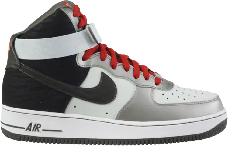 

Кроссовки Nike Air Force 1 High 'Newsprint Pewter', серый