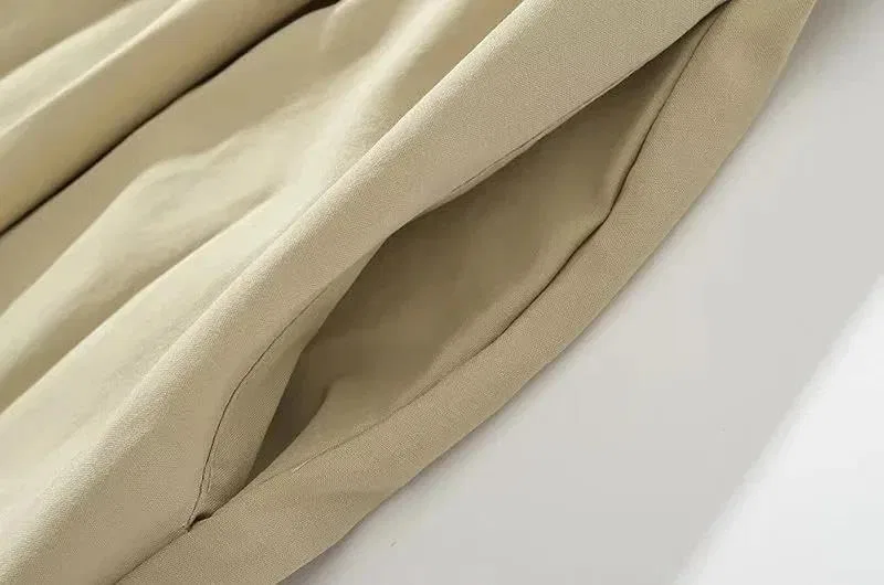 Женское платье миди с плиссировкой A-силуэта, Dark Gray — фото 3