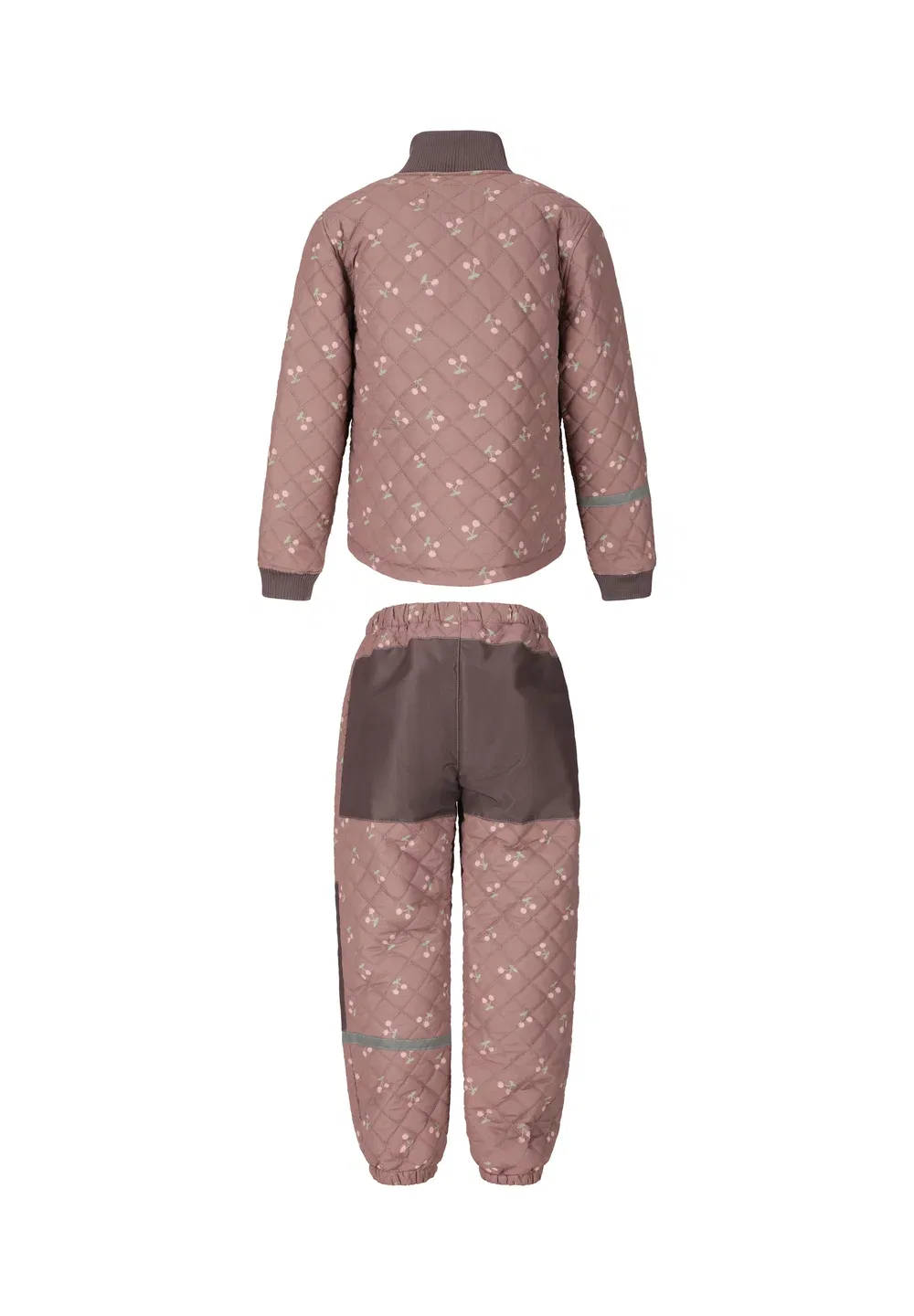 Комплект Steppjacke Stockland унисекс - зимний комбинезон Zigzag, Twilight Mauve — фото 2
