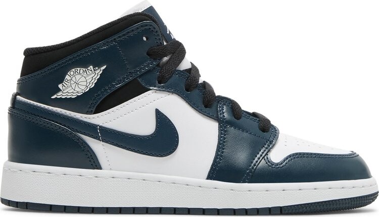 

Кроссовки Air Jordan 1 Mid GS Armory Navy, синий, Синий;серый, Кроссовки Air Jordan 1 Mid GS Armory Navy, синий