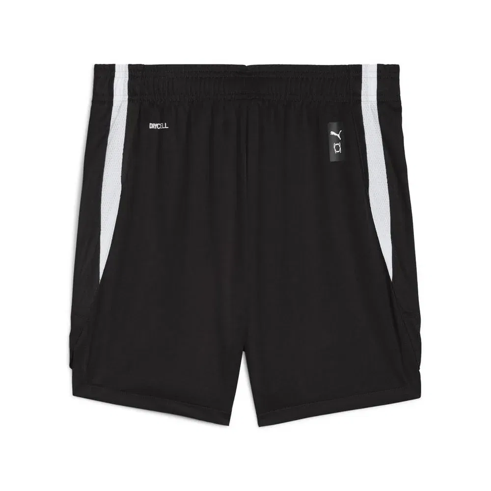 Шорты спортивные черные Puma teamJAWS Starter Shorts JR — фото 2