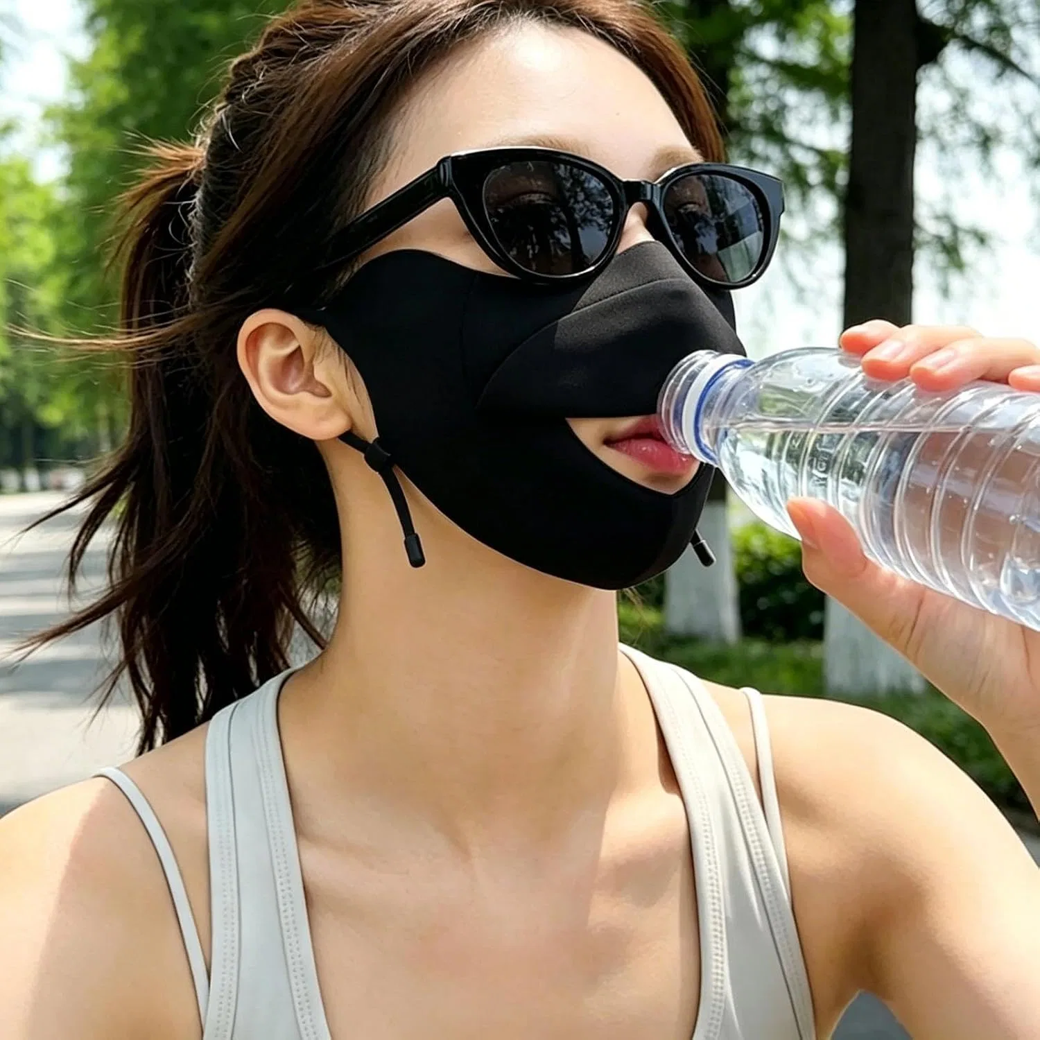 UV-защитная маска для лица, Generisch, 30 г, Yunmohe [Unterteilte trinkbare Maske] — фото 3