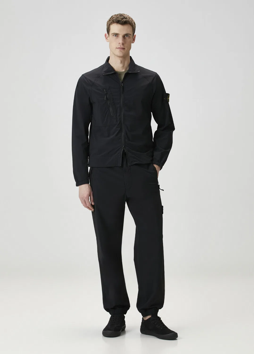 Пантолоны Stone Island, черный