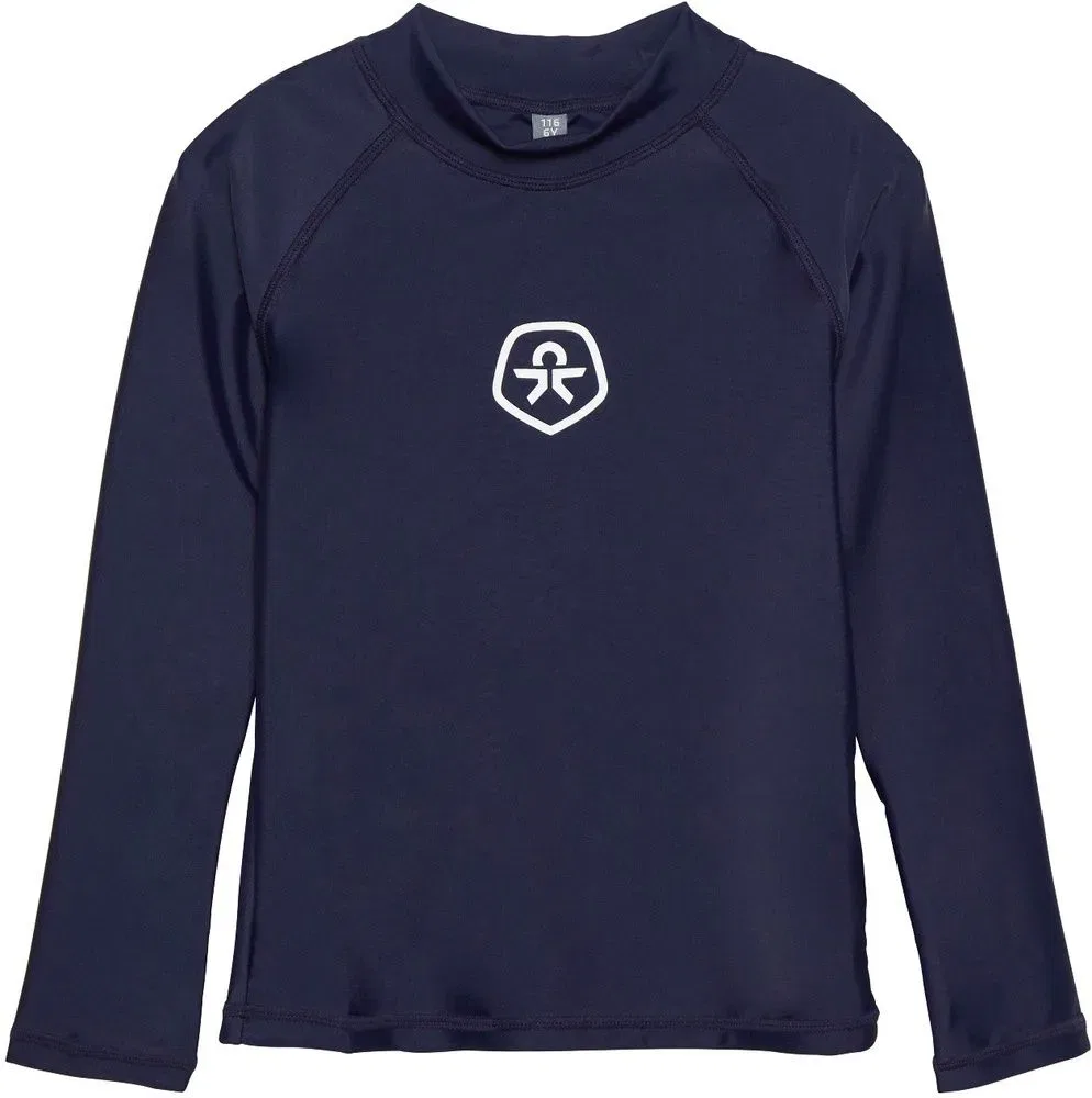 Лонгслив однотонный T-Shirt L/S Solid Color Kids, синий