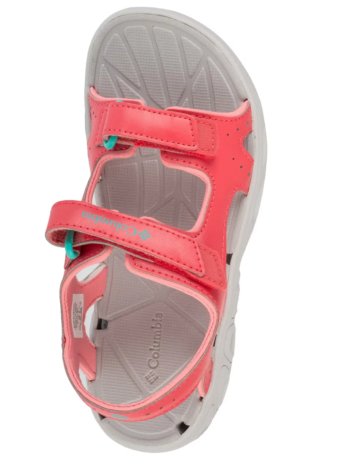 Сандалии COLUMBIA Columbia Youth Techsun Vent Sandal розового цвета — фото 4