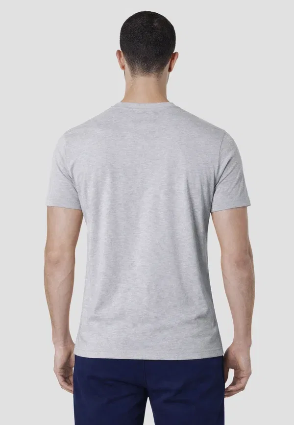 Футболка хлопковая U.S. Polo t-shirt basic mick logo U.S. Polo Assn., Light Grey, светло-серый — фото 2