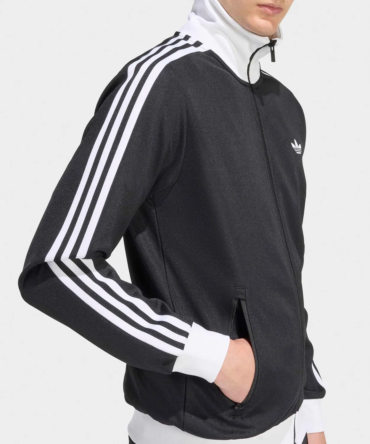 Мужское/Женское джерси-топ с принтом ORI CLASSIC TRACK TOP Adidas, Navy — фото 3