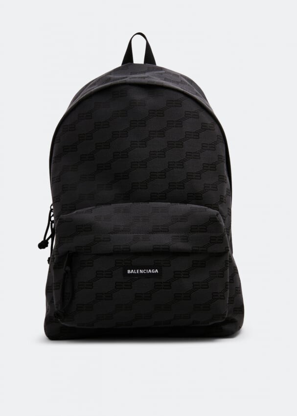 

Рюкзак BALENCIAGA Signature medium backpack, черный
