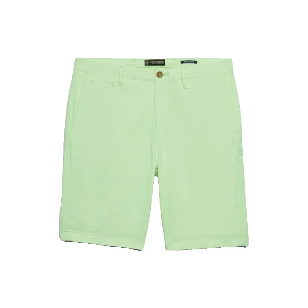Брюки Regular Chino Premium Superdry, зеленый — фото 3