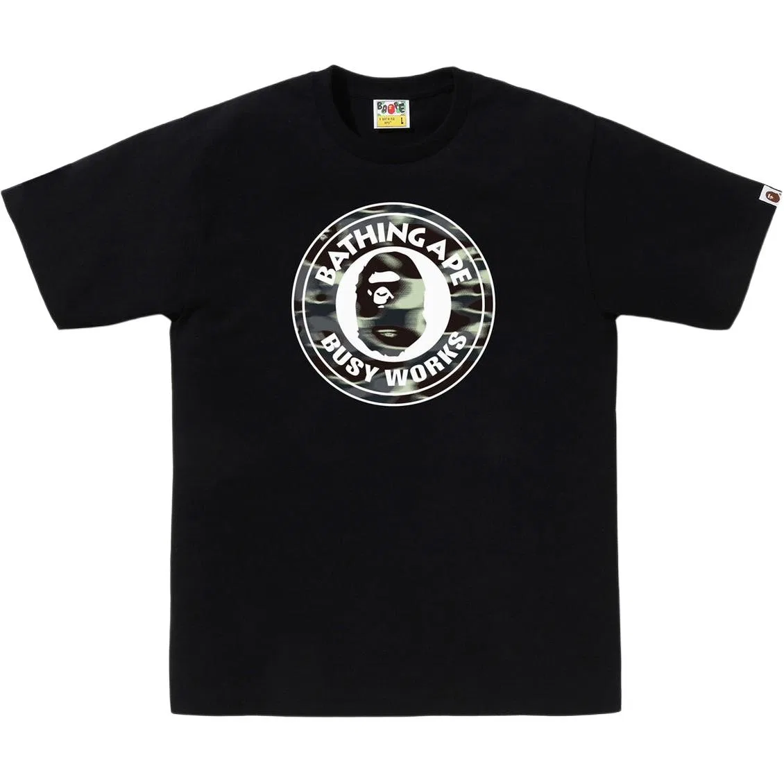 Детская футболка с круглым вырезом A Bathing Ape, Black