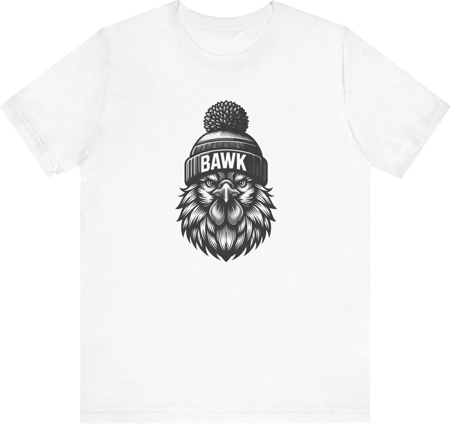 Футболка с принтом BAWK Chicken, White