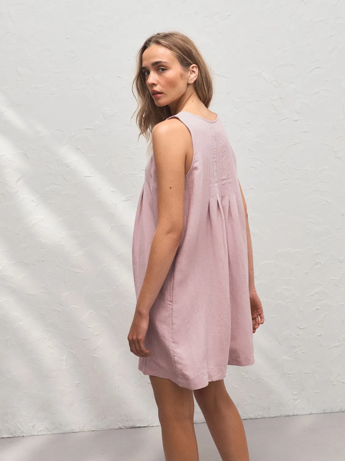 Комбинезон с леопардовым принтом, Pink Pleated Playsuit Next, розовый — фото 3