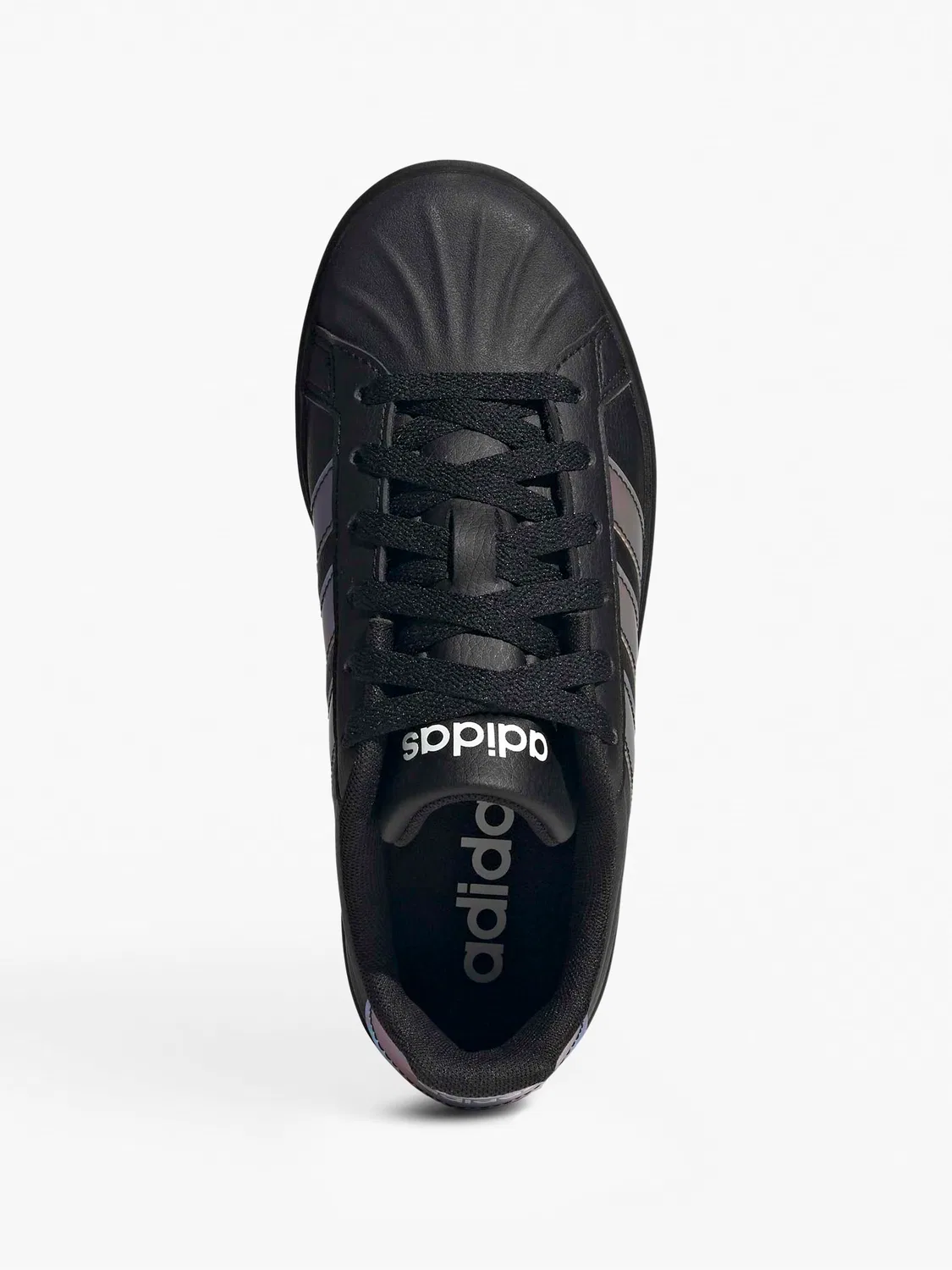 Детские кроссовки на шнуровке Adidas Streettalk J, черный — фото 3