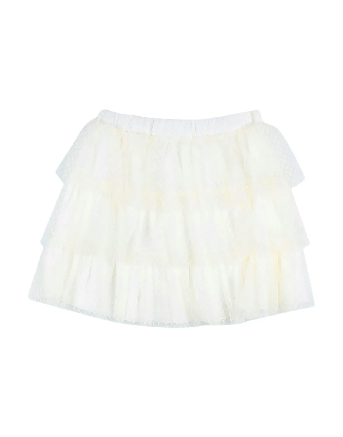 Детская юбка для девочек кружевная Lace Vicolo, айвори