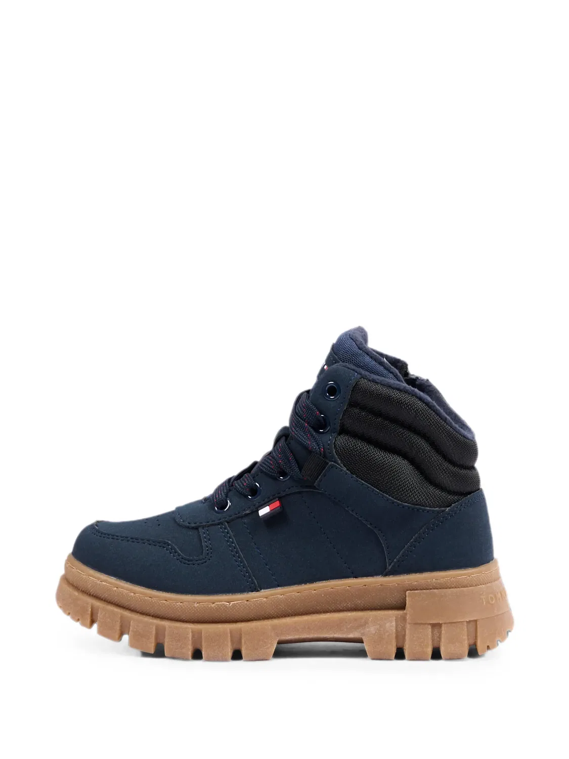 Ботинки из канваса на шнуровке, синие Tommy Hilfiger, синий — фото 3