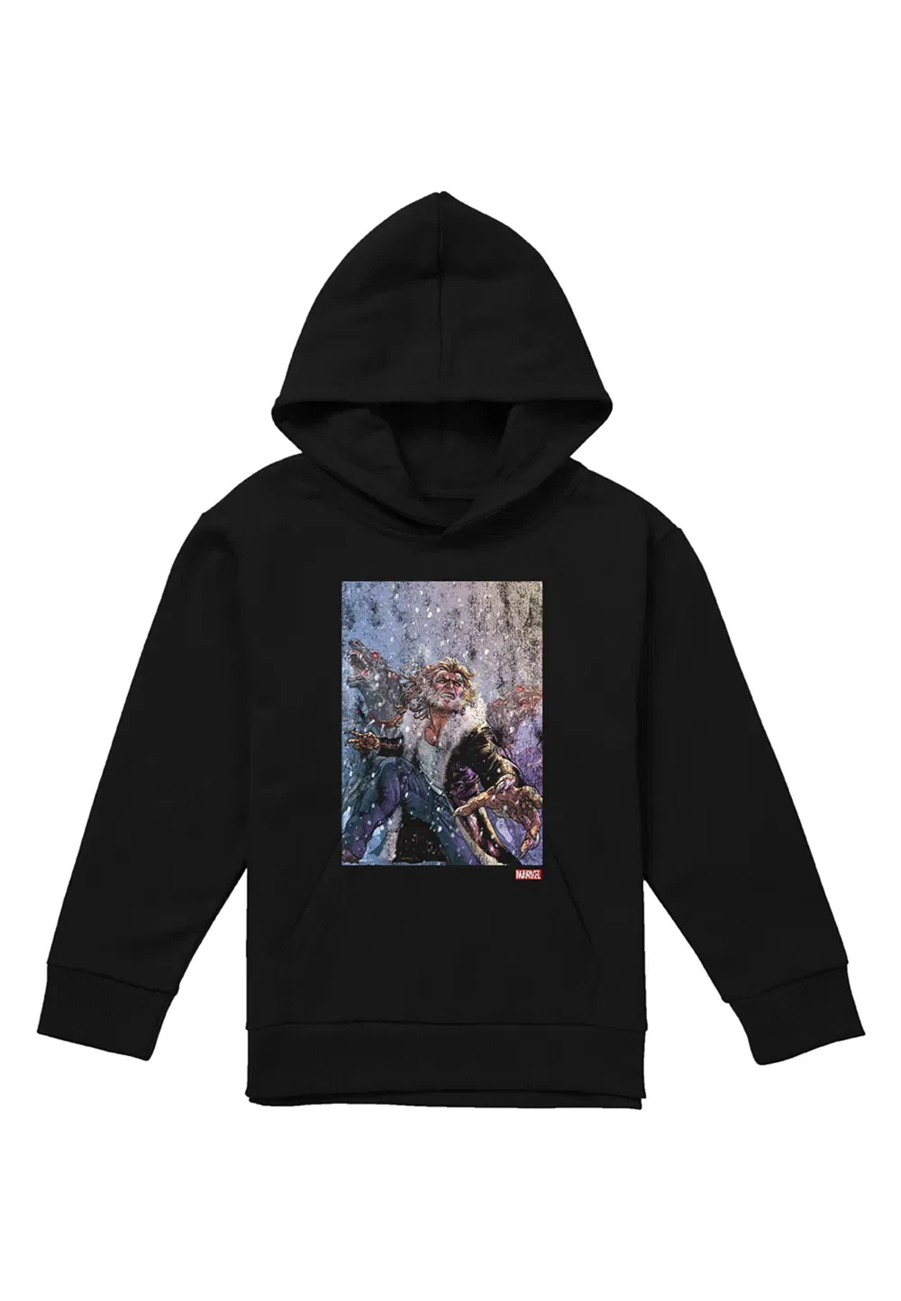 Детская худи Marvel X-Men Sabretooth, черная, черный