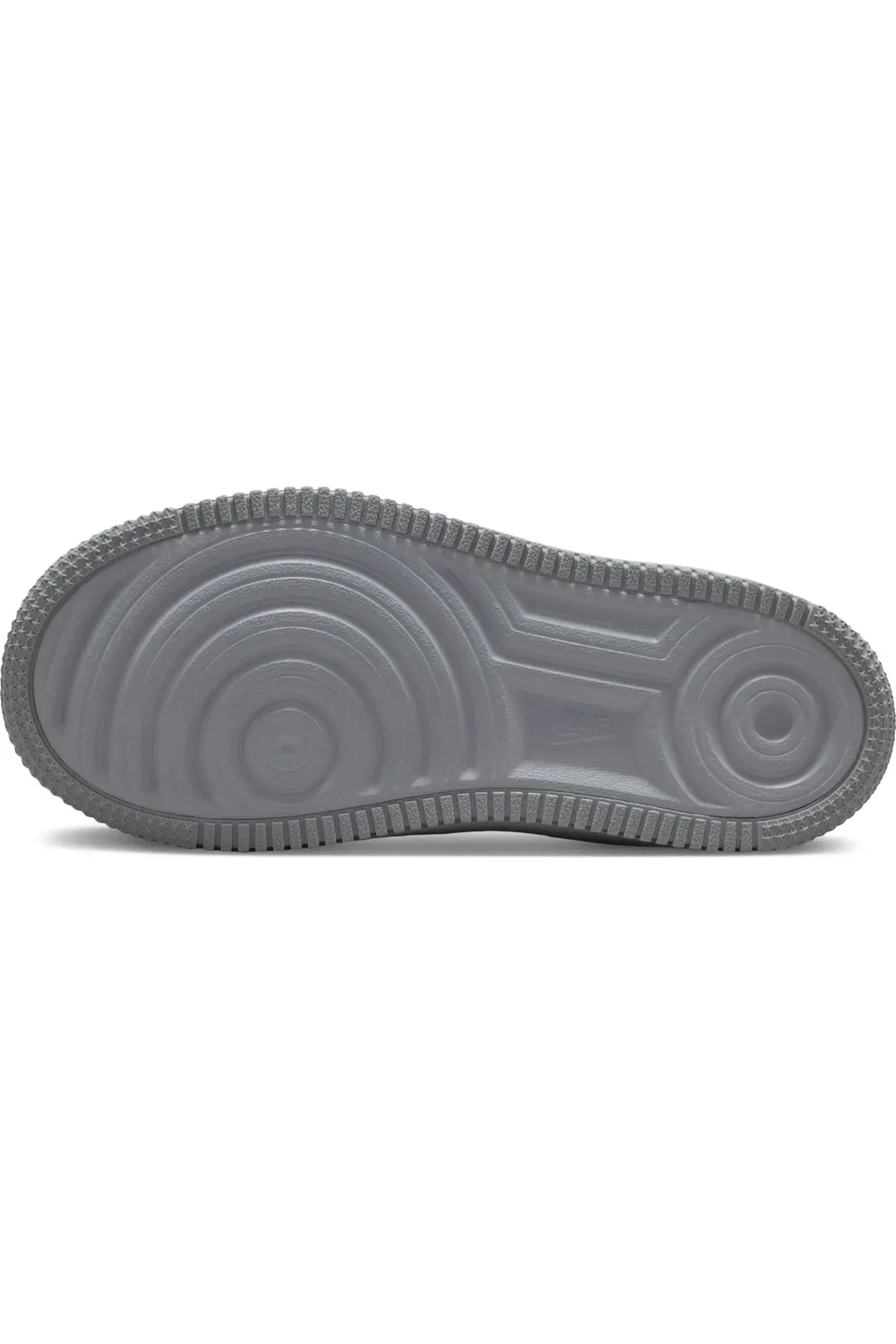 Детские кеды баскетбольные Force 1 Low Nike, Wolf Grey/Work Blue — фото 4