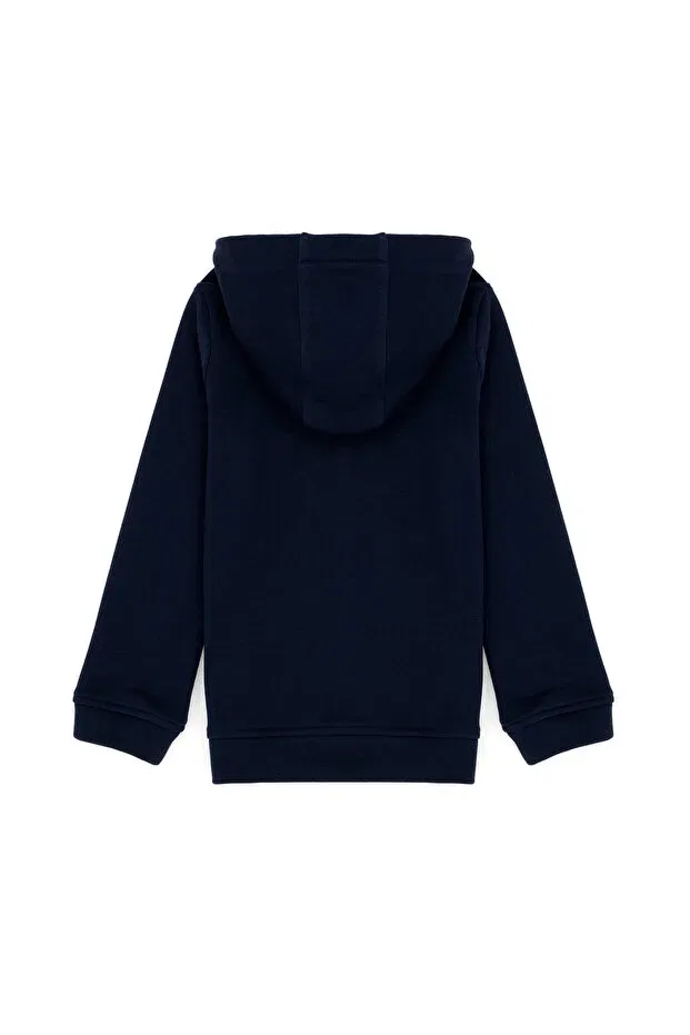 Детские свитшот с принтом U.S. Polo Assn., Dark Blue — фото 2
