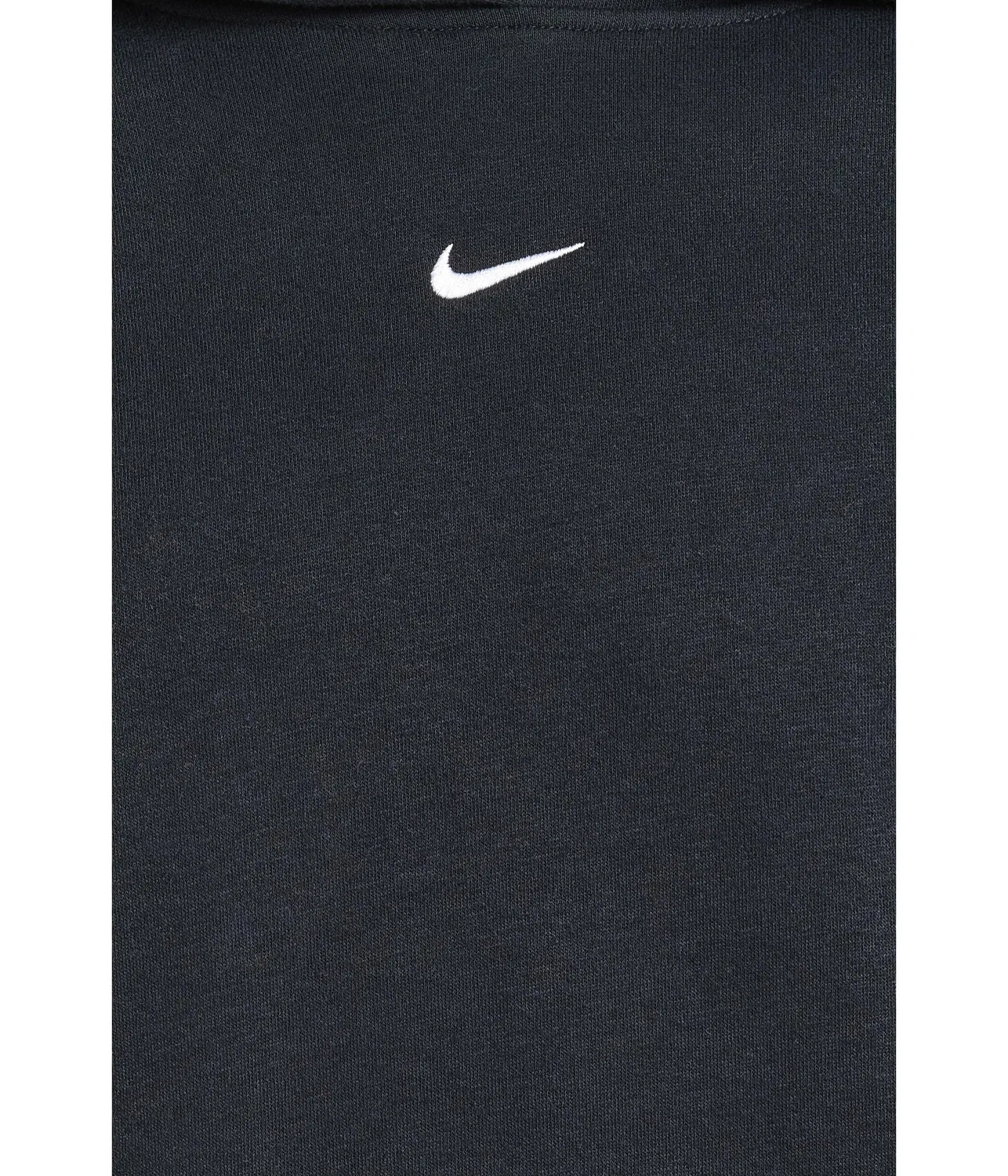 Толстовка Sportswear Studio Fleece Oversized Hoodie (для детей постарше) Nike Kids, Black/White — фото 3