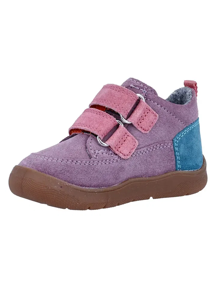 Босоножки детские кожаные Samy Richter Shoes, фиолетовый — фото 3