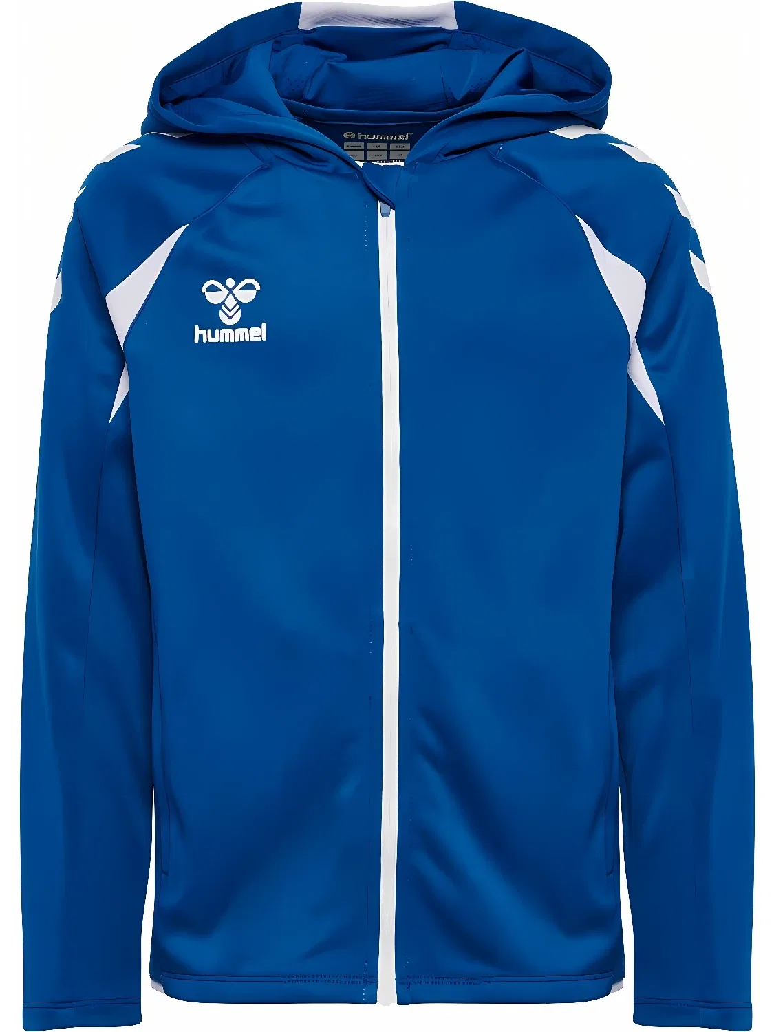 Детская тренировочная куртка на молнии Core 2.0 Zip Hoodie Hummel, синий — фото 2