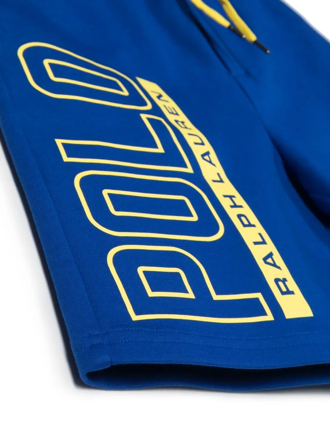 Шорты с принтом и кулиской Polo Ralph Lauren, синий — фото 3