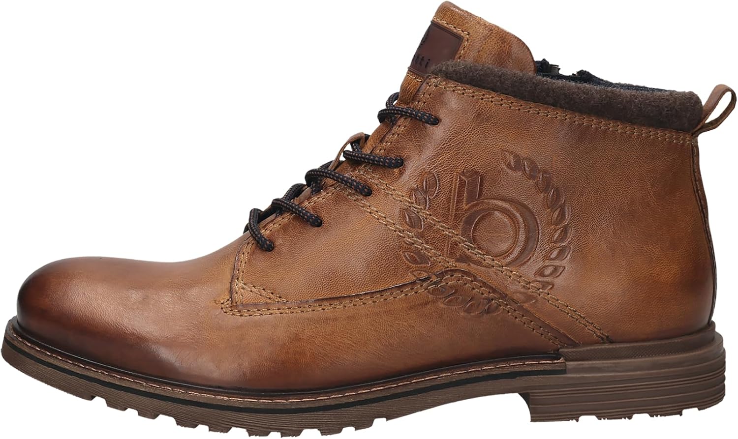 

Ботинки Bugatti мужские на шнуровке, мужские ботинки, Cognac 6300