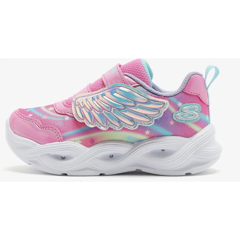 Детские кроссовки для девочек светящиеся Twisty Glow Skechers