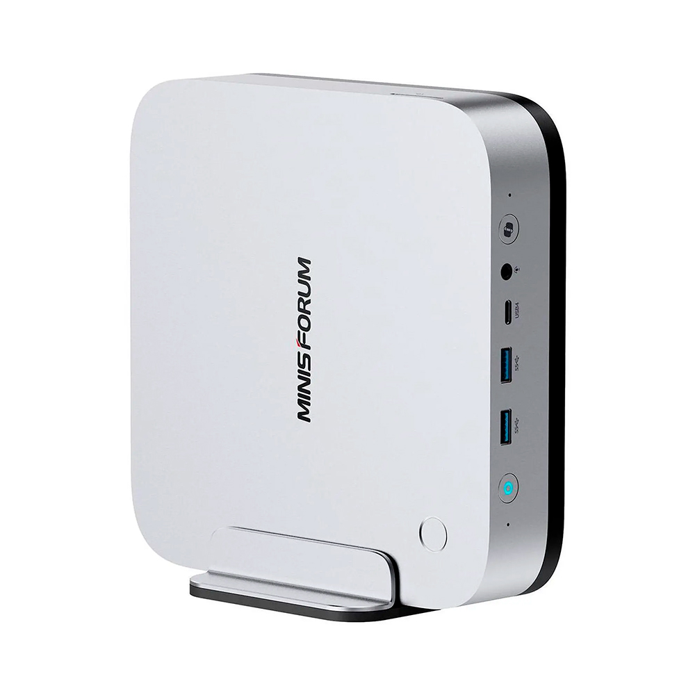 

Системный блок Minisforum AI X1 Pro, без памяти/без накопителя, Ryzen AI 9 HX 370, Radeon 890M, серебристый