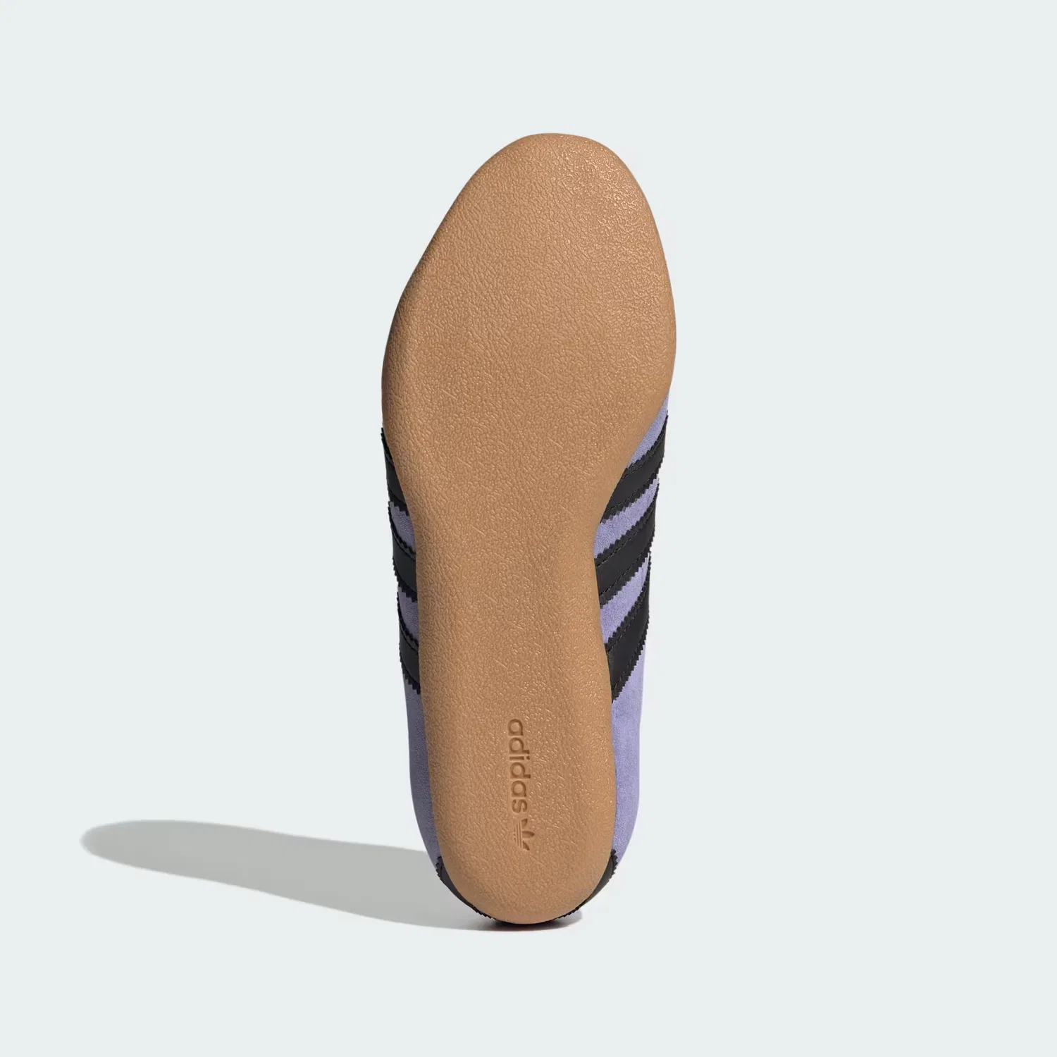 Детские кроссовки с кожаным верхом Tokyo Shoes Adidas Originals, светло-фиолетовый/черный/gum — фото 3