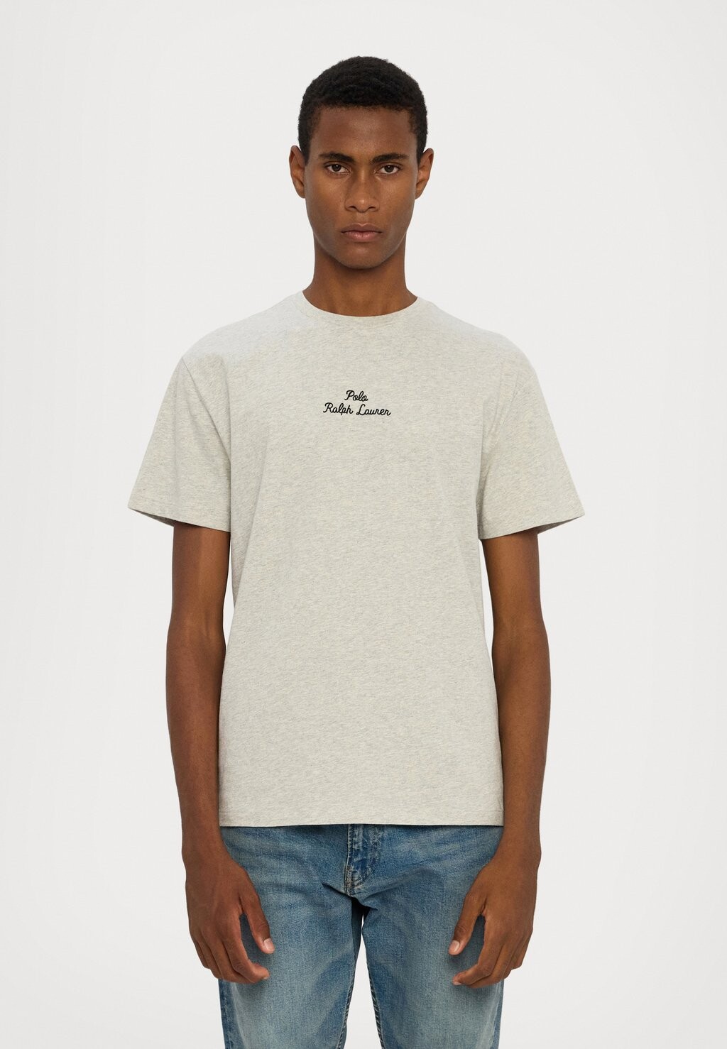 

Базовая футболка SHORT SLEEVED Ralph Lauren, светло-серый