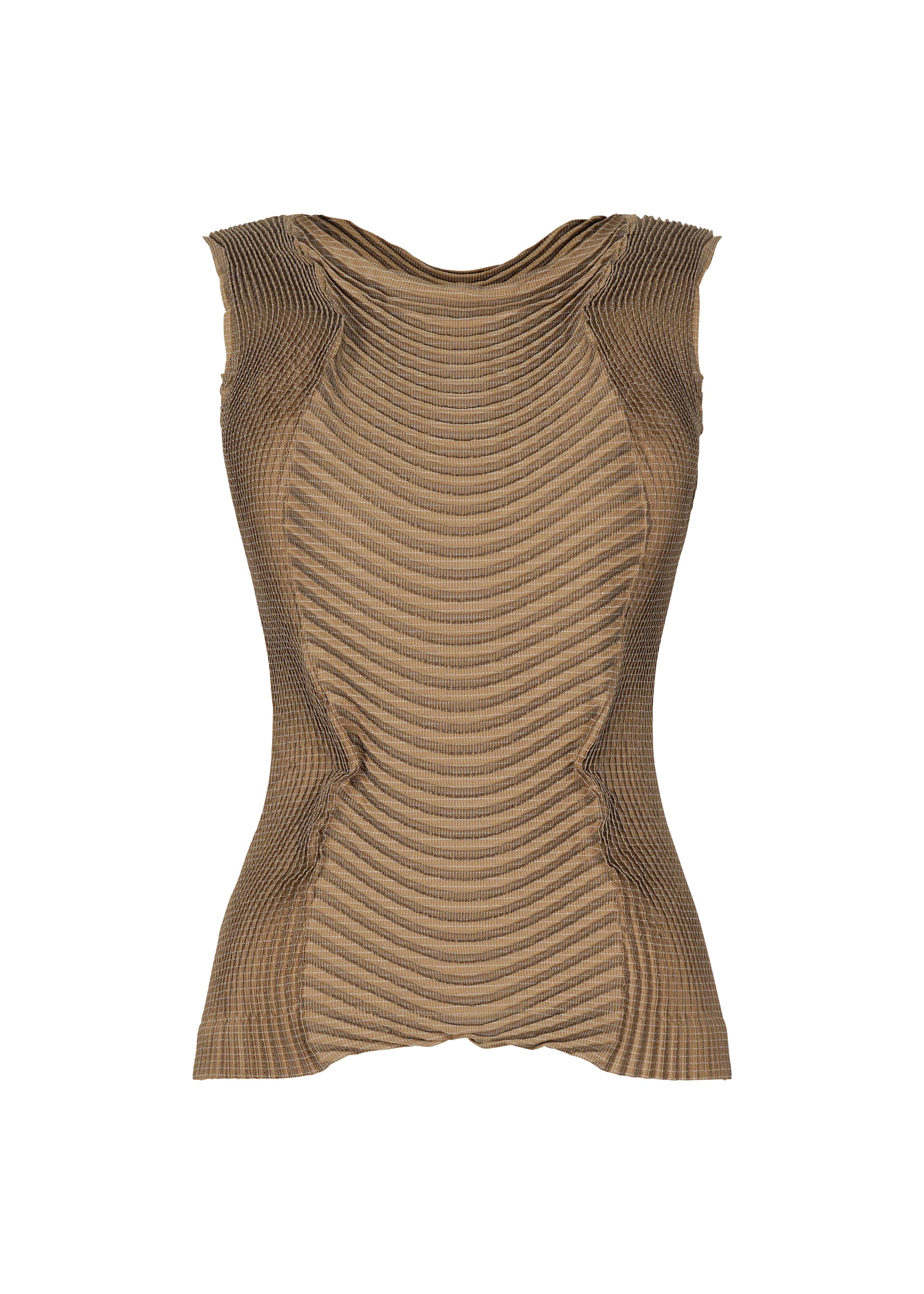 

Топ type-o 004 A-Poc Able Issey Miyake, бежевый