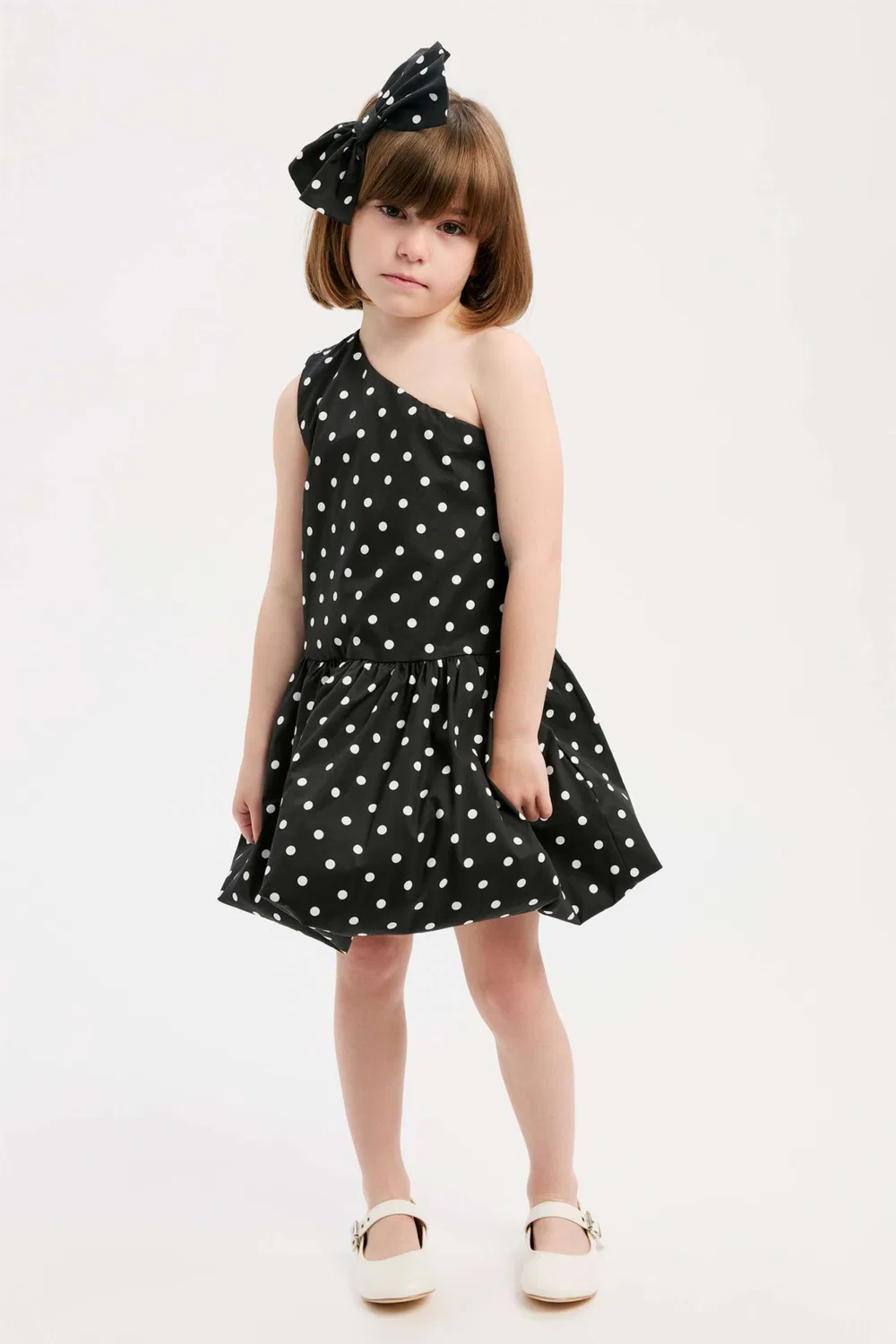 Платье с принтом в горошек Alice Polka Dot Bubble Dress Bardot Junior — фото 2