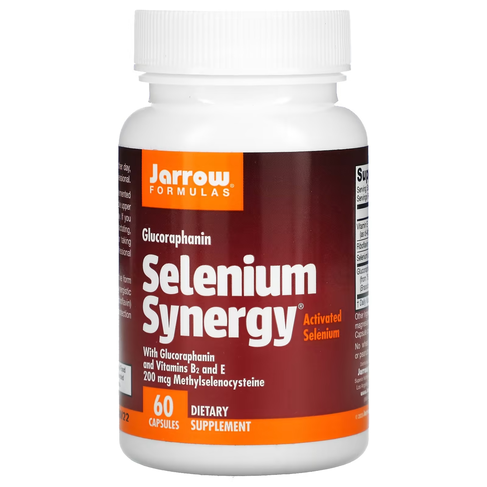 Jarrow Formulas Selenium Synergy, 60 капсул - фото