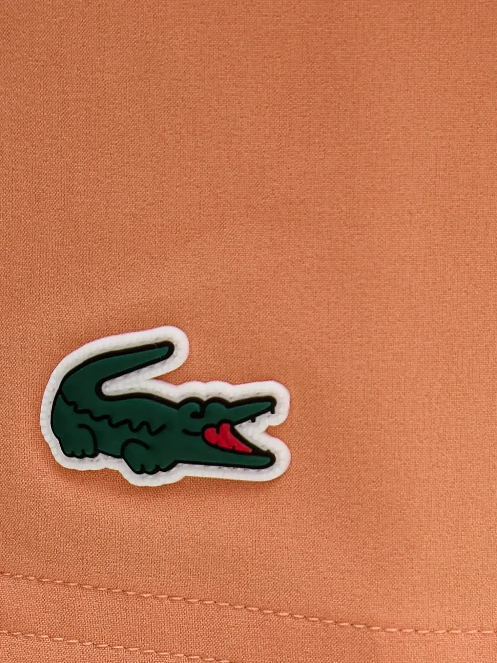 Шорты Lacoste X Новак Джокович, оранжевый — фото 4