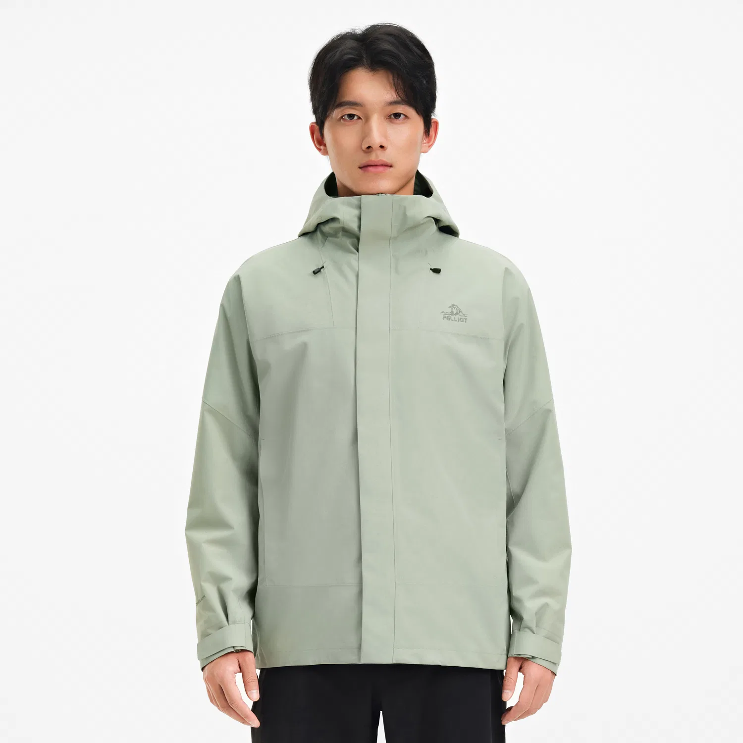 Детский ветрозащитный дождевик 3-в-1 Classic 2.0 PELLIOT, Rock Green — фото 4