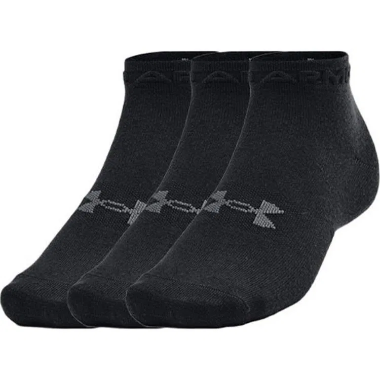 Детские носки-невидимки с 3 парами в комплекте Under Armour, Black