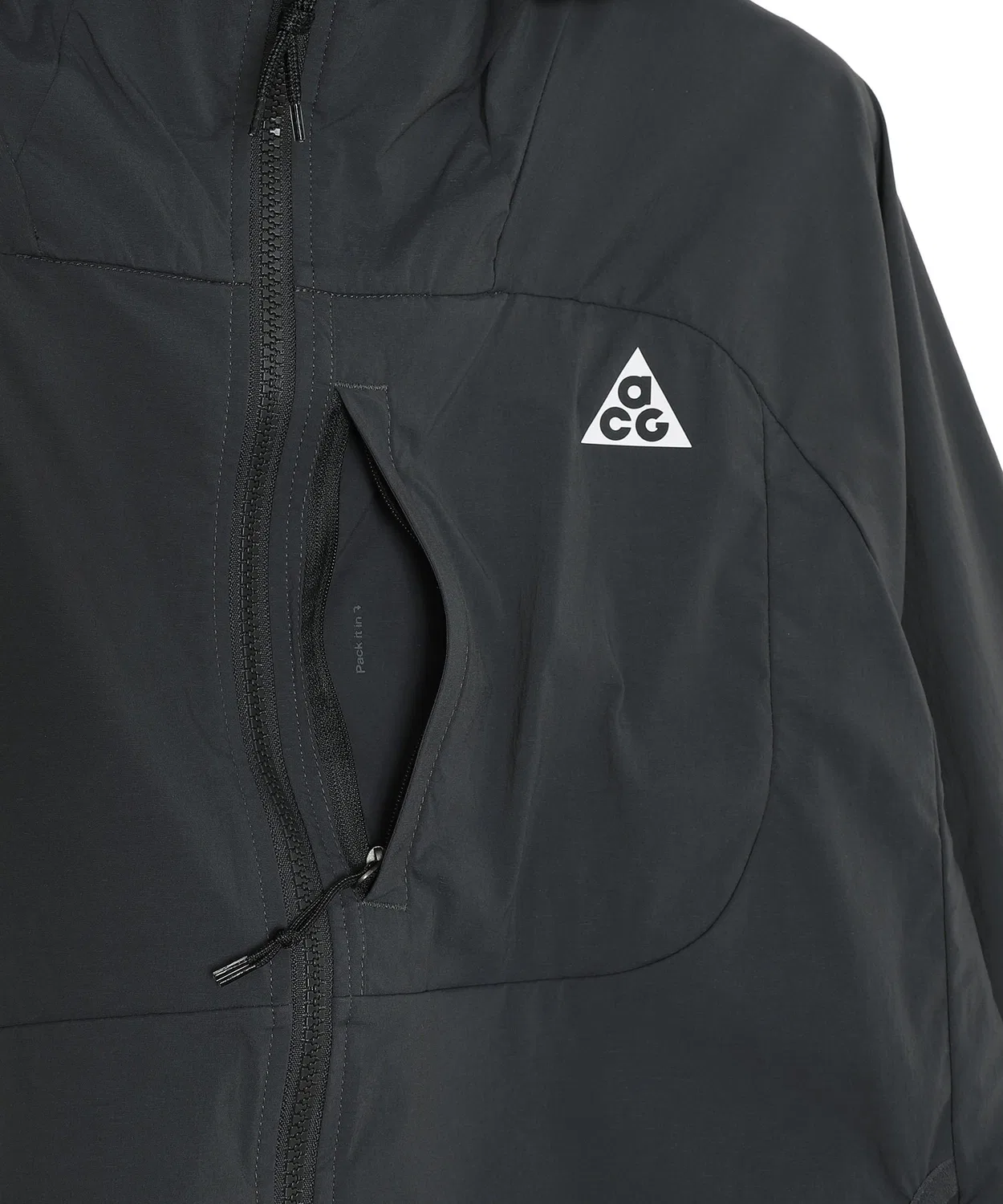Мужская куртка-блузон с UV-защитой NIKE ACG UV Five Tower JA II1329-010, Black — фото 4