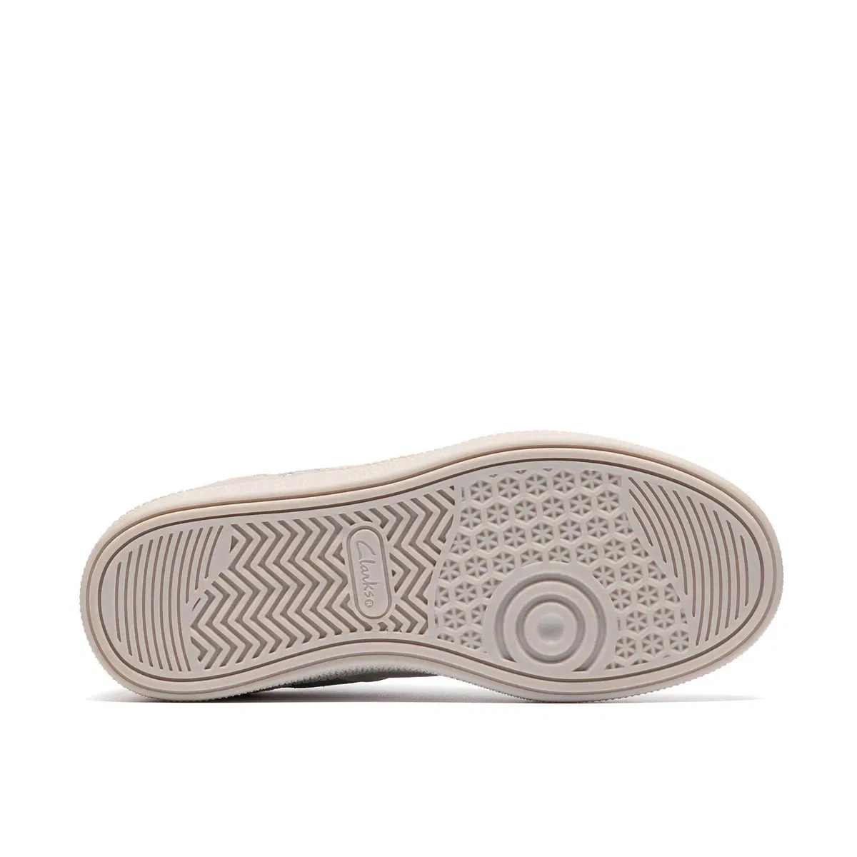 Кроссовки с металлическим эффектом Cypresslace Clarks, Silver — фото 3