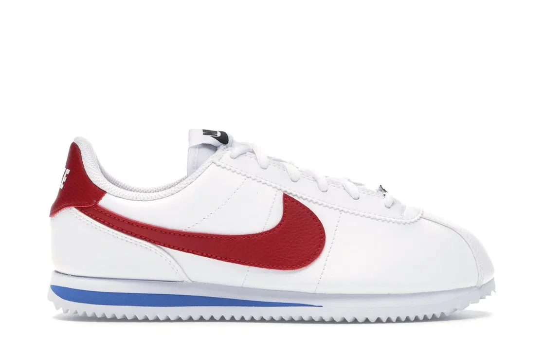 Детские кроссовки Lifestyle с дизайном Nike Cortez Basic Nike, White/Varsity Royal-Black-Varsity Red